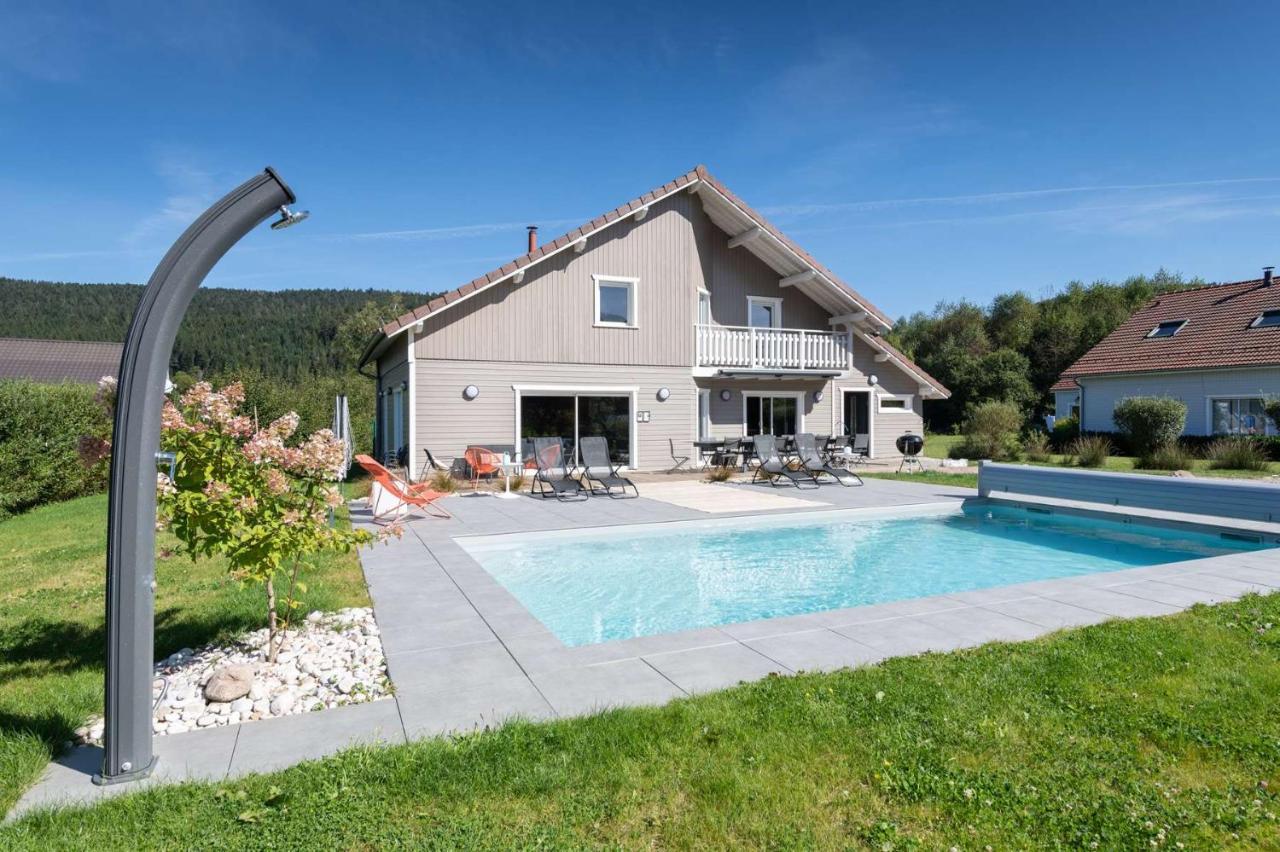 Chalet Du Bien-Etre 15P. Piscine,Spa, Hammam,Petanque,Basket Gérardmer Eksteriør bilde