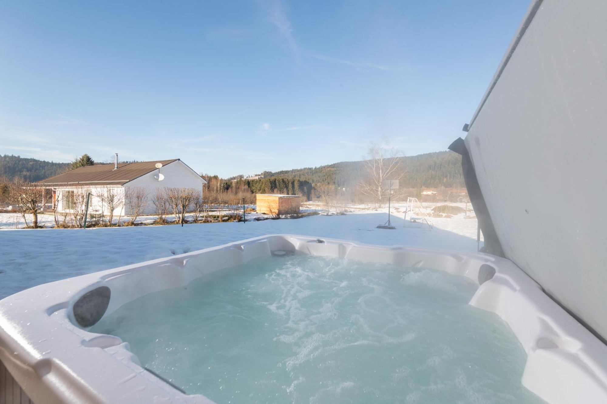 Chalet Du Bien-Etre 15P. Piscine,Spa, Hammam,Petanque,Basket Gérardmer Eksteriør bilde